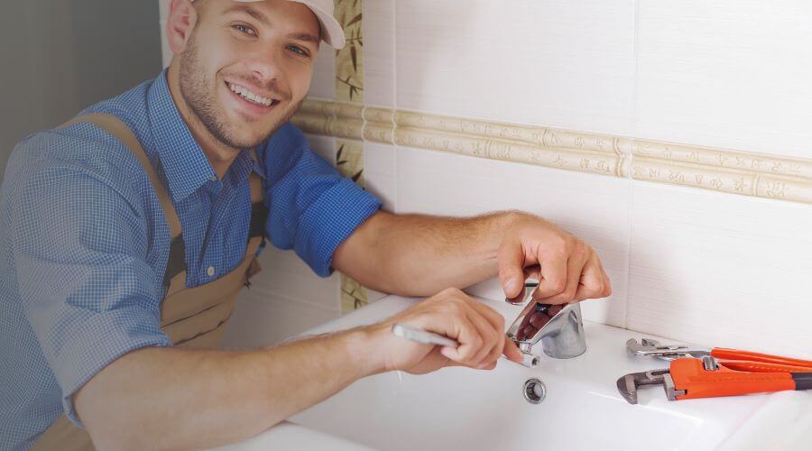 Faucet cartridge replacement in Newton Center, MA